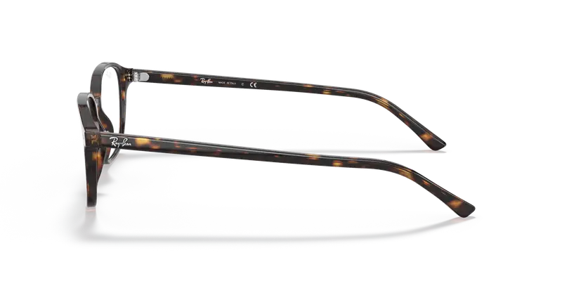 Ray - Ban Unisex RX5393 LEONARD 2012 Montature da vista Acetato Havana Squadrata miniatura 3