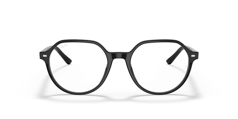 Ray - Ban Unisex RX5395 THALIA 2000 Montature da vista Acetato Nero Trasparente Rotonda Normale miniatura 2