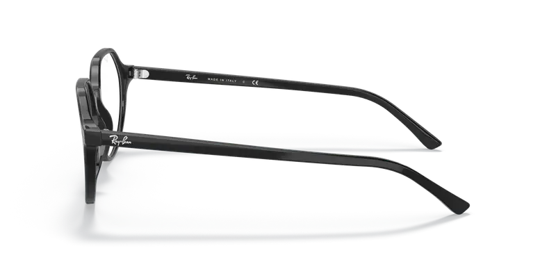 Ray - Ban Unisex RX5395 THALIA 2000 Montature da vista Acetato Nero Trasparente Rotonda Normale miniatura 3