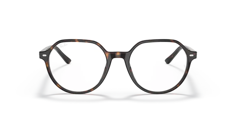 Ray - Ban Unisex RX5395 THALIA 2012 Montature da vista Acetato Tartaruga Trasparente Rotonda Normale miniatura 2