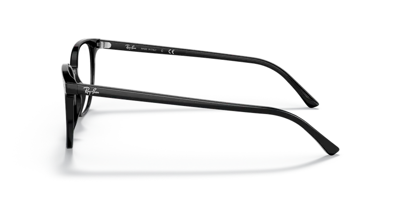 Ray - Ban Unisex RX5397 ELLIOT 2000 Montature da vista Acetato Nero Trasparente Geometrica Normale miniatura 3