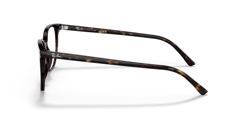 Ray - Ban Unisex RX5397 ELLIOT 2012 Montature da vista Acetato Tartaruga Trasparente Geometrica Normale miniatura 3