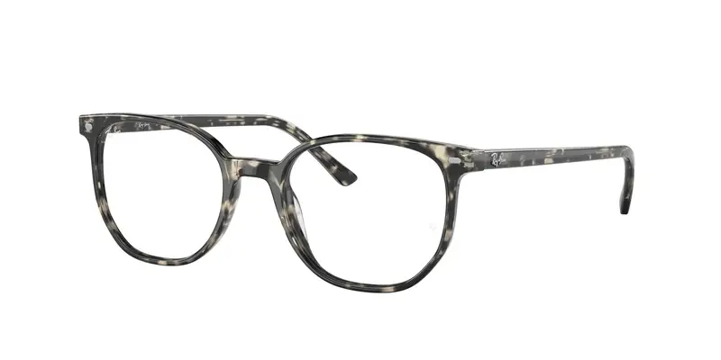 Ray - Ban Unisex RX5397 ELLIOT 8117 Montature da vista Acetato Tartaruga Trasparente Geometrica Normale