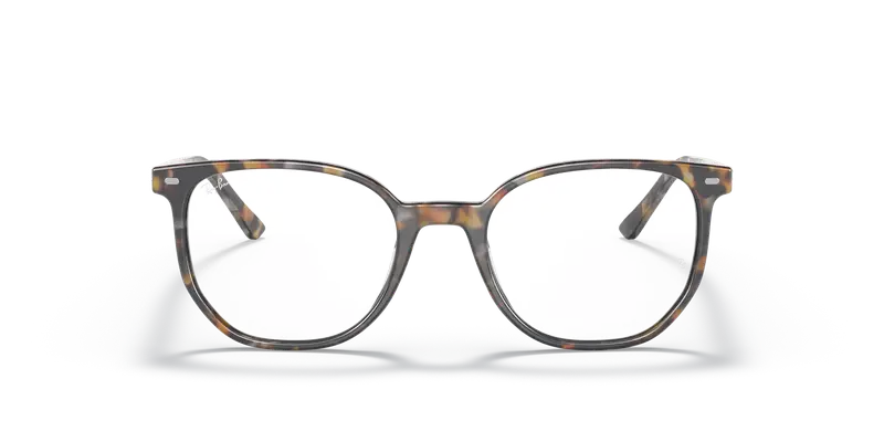 Ray - Ban Unisex RX5397 ELLIOT 8173 Montature da vista Acetato Marrone Trasparente Geometrica Normale miniatura 2