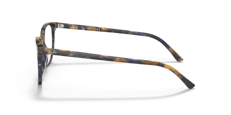 Ray - Ban Unisex RX5397 ELLIOT 8174 Montature da vista Acetato Tartaruga Trasparente Geometrica Normale miniatura 3