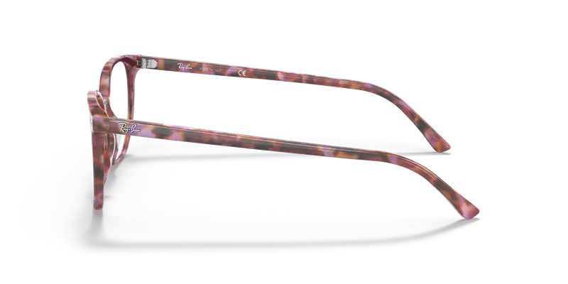 Ray - Ban Unisex RX5397 ELLIOT 8175 Montature da vista Acetato Marrone Trasparente Geometrica Normale miniatura 3