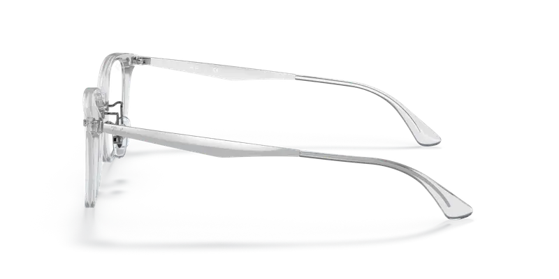 Ray - Ban Unisex RX5403D 2001 Montature da vista Acetato Trasparente Trasparente Pillow Normale miniatura 3