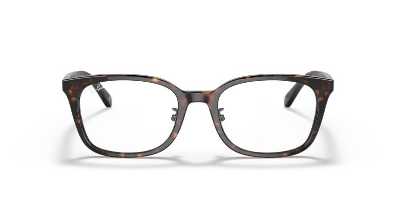 Ray - Ban Unisex RX5407D 2012 Montature da vista Acetato Tartaruga Trasparente Squadrata Normale miniatura 2