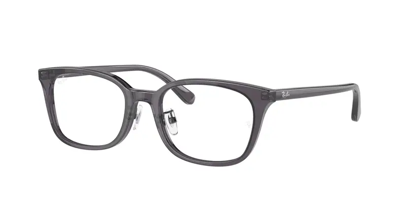 Ray - Ban Unisex RX5407D 5920 Montature da vista Acetato Grigio Trasparente Squadrata Normale