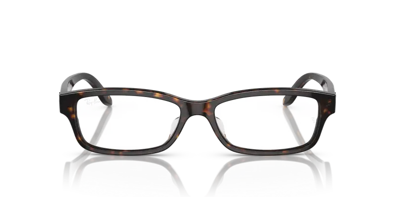 Ray - Ban Unisex RX5415D 8287 Montature da vista Acetato Tartaruga Trasparente Squadrata Normale miniatura 2