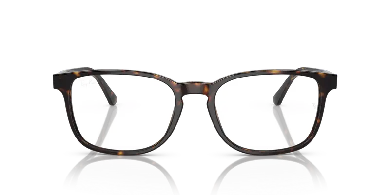 Ray - Ban Unisex RX5418 2012 Montature da vista Acetato Tartaruga Trasparente Pillow Normale miniatura 2