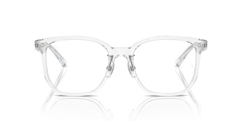 Ray - Ban Unisex RX5425D 2001 Montature da vista Acetato Trasparente Trasparente Squadrata Normale miniatura 2