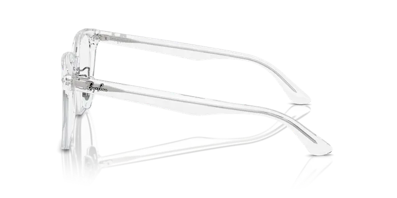 Ray - Ban Unisex RX5425D 2001 Montature da vista Acetato Trasparente Trasparente Squadrata Normale miniatura 3