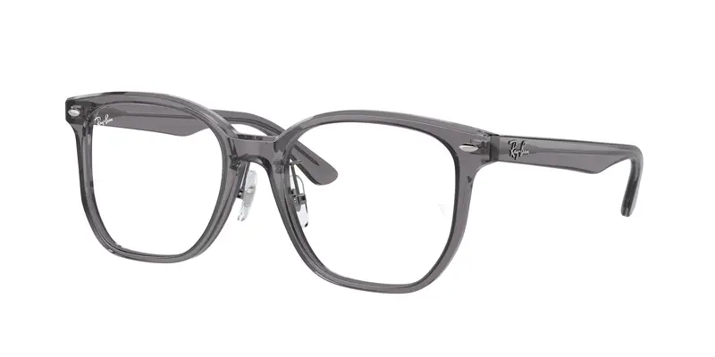 Ray - Ban Unisex RX5425D  8268 Montature da vista Acetato Grigio Trasparente Squadrata Normale