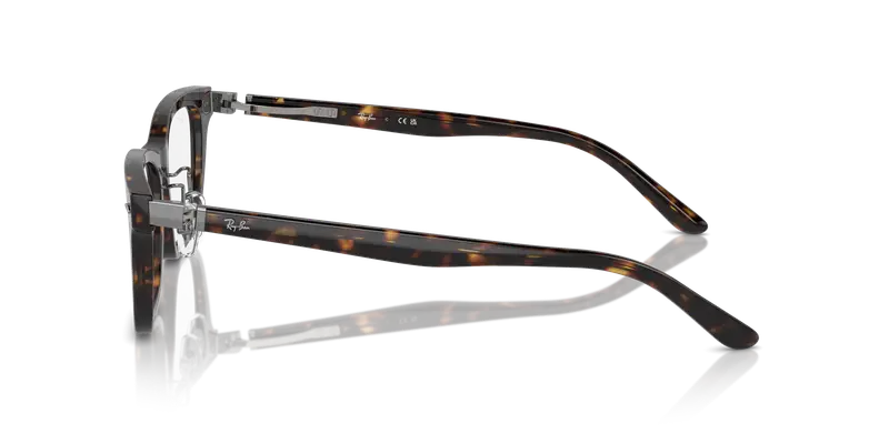 Ray - Ban Unisex RX5426D 8287 Montature da vista Acetato Tartaruga Trasparente Pillow Normale miniatura 3