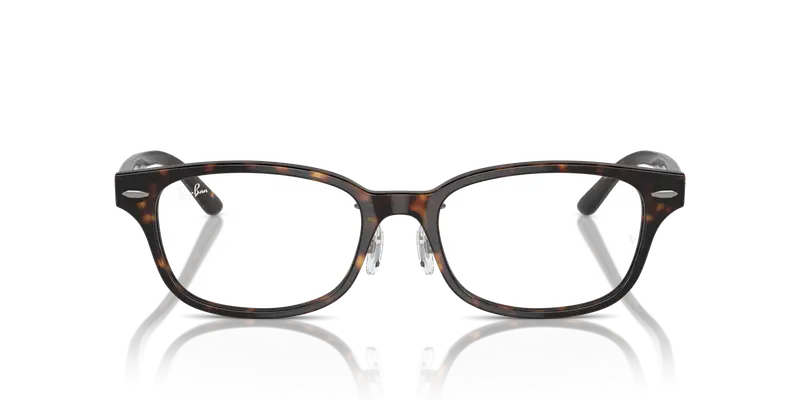 Ray - Ban Unisex RX5427D 8287 Montature da vista Acetato Tartaruga Trasparente Pillow Normale miniatura 2