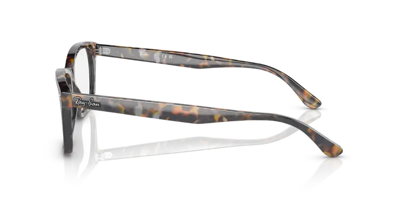 Ray - Ban Unisex RX5428 8173 Montature da vista Acetato Havana Squadrata miniatura 3