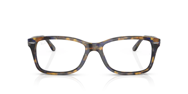 Ray - Ban Unisex RX5428 8174 Montature da vista Acetato Tartaruga Trasparente Squadrata Normale miniatura 2