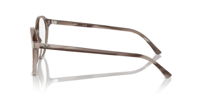 Ray - Ban Unisex RX5430 BERNARD 8360 Montature da vista Acetato Grigio Trasparente Pantos Normale miniatura 3