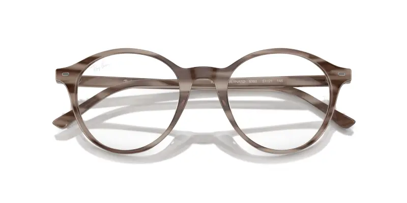 Unisex RX5430 BERNARD 8360 Montature da vista Acetato Grigio Trasparente Pantos Normale miniatura 2