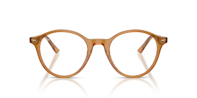 Ray - Ban Unisex RX5430 BERNARD 8439 Montature da vista Acetato Beige Trasparente Pantos Normale miniatura 2