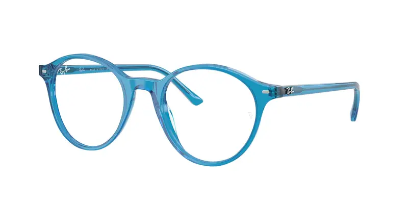 Ray - Ban Unisex RX5430 BERNARD 8442 Montature da vista Acetato Blu Trasparente Pantos Normale