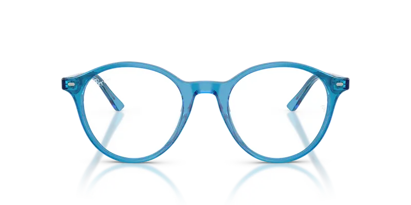 Ray - Ban Unisex RX5430 BERNARD 8442 Montature da vista Acetato Blu Trasparente Pantos Normale miniatura 2