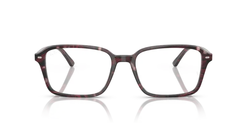 Ray - Ban Unisex RX5431 RAIMOND 8393 Montature da vista Acetato Viola Trasparente Squadrata Normale miniatura 2