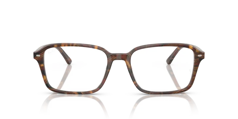 Ray - Ban Unisex RX5431 RAIMOND 8395 Montature da vista Acetato Multi-colore Trasparente Squadrata Normale miniatura 2