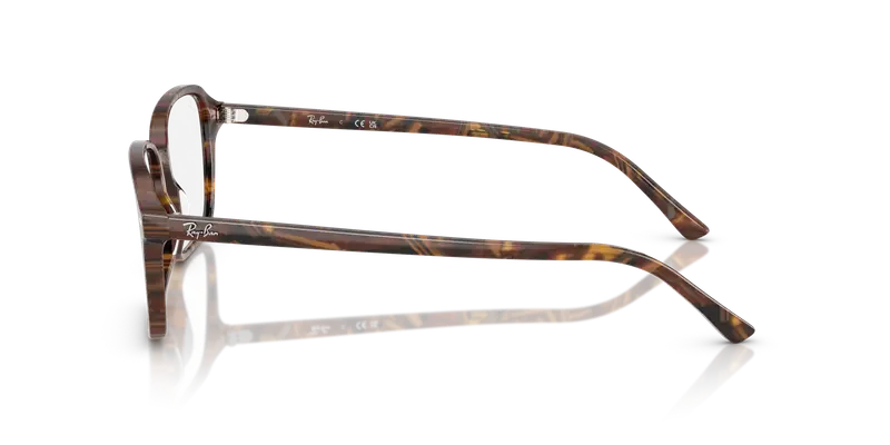 Ray - Ban Unisex RX5431 RAIMOND 8395 Montature da vista Acetato Multi-colore Trasparente Squadrata Normale miniatura 3