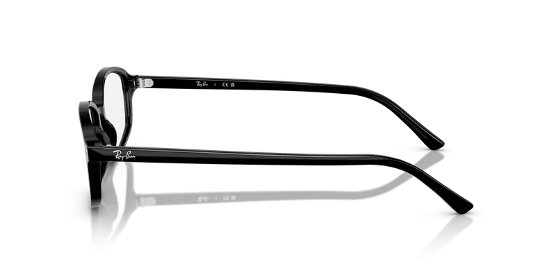 Ray - Ban Unisex RX5432 SAM 2000 Montature da vista Acetato Nero Trasparente Geometrica Normale miniatura 3