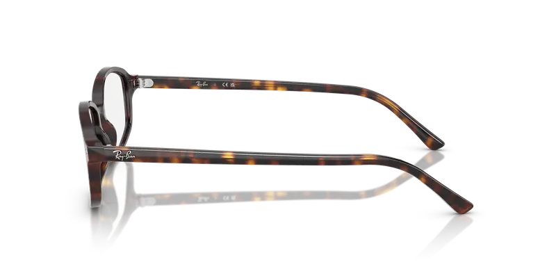 Ray - Ban Unisex RX5432 SAM 2012 Montature da vista Acetato Tartaruga Trasparente Geometrica Normale miniatura 3