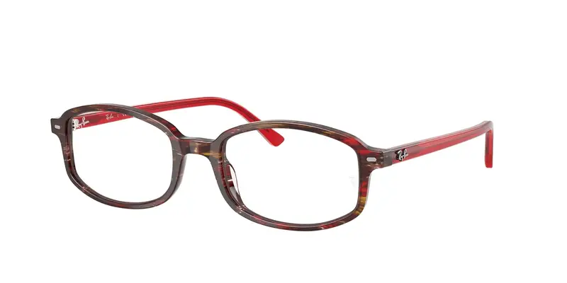 Ray - Ban Unisex RX5432 SAM 8396 Montature da vista Acetato Multi-colore Trasparente Geometrica Normale