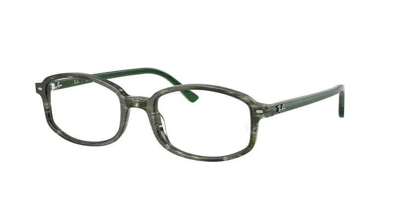 Ray - Ban Unisex RX5432 SAM 8398 Montature da vista Acetato Multi-colore Trasparente Geometrica Normale