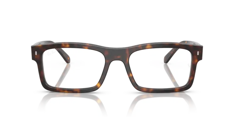 Ray - Ban Unisex RX5435 2012 Montature da vista Acetato Tartaruga Trasparente Squadrata Normale miniatura 2