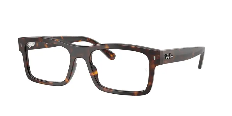 Unisex RX5435 2012 Montature da vista Acetato Tartaruga Trasparente Squadrata Normale