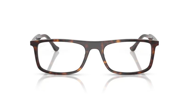 Ray - Ban Unisex RX5440 2012 Montature da vista Acetato Tartaruga Trasparente Squadrata Normale miniatura 2