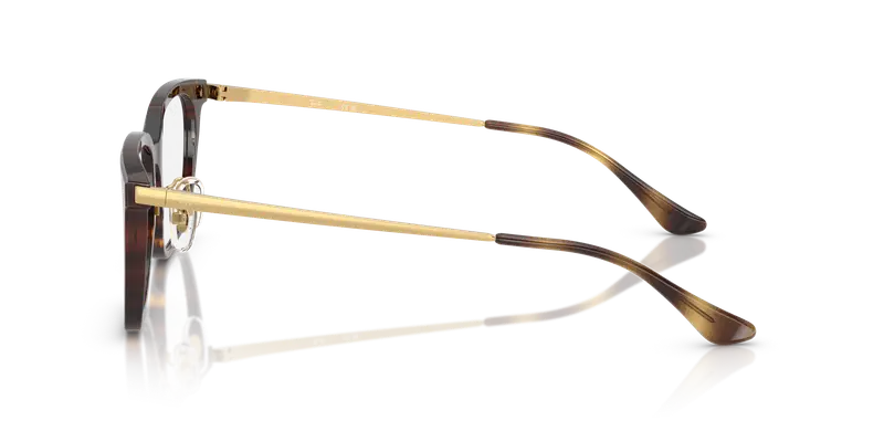 Ray - Ban Unisex RX5442D 2012 Montature da vista Acetato Tartaruga Trasparente Squadrata Normale miniatura 3