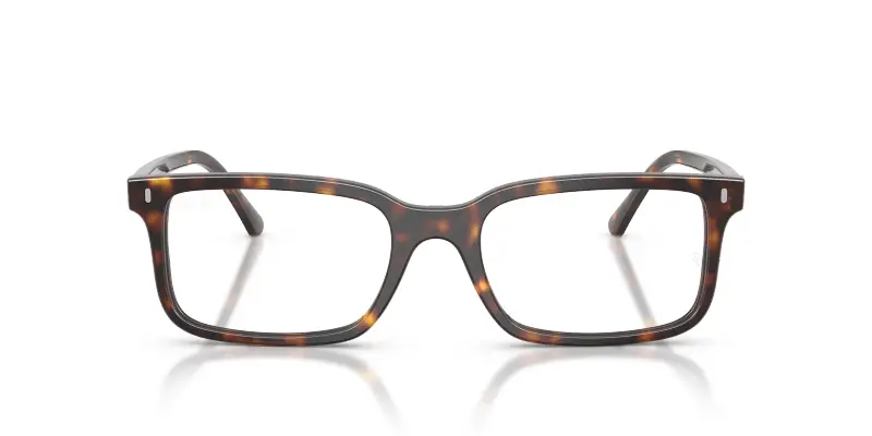 Unisex RX5445 2012 Montature da vista Acetato Tartaruga Trasparente Squadrata Normale miniatura 3