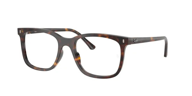 Unisex RX5446 2012 Montature da vista Acetato Tartaruga Trasparente Squadrata Normale