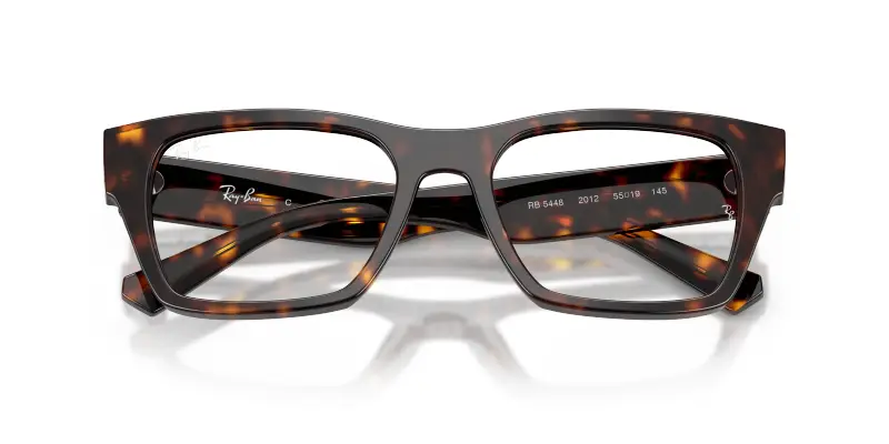 Unisex RX5448 2012 Montature da vista Acetato Tartaruga Trasparente Geometrica Normale miniatura 2