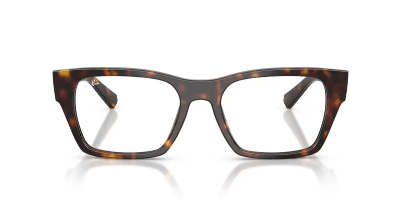Unisex RX5448 2012 Montature da vista Acetato Tartaruga Trasparente Geometrica Normale miniatura 3
