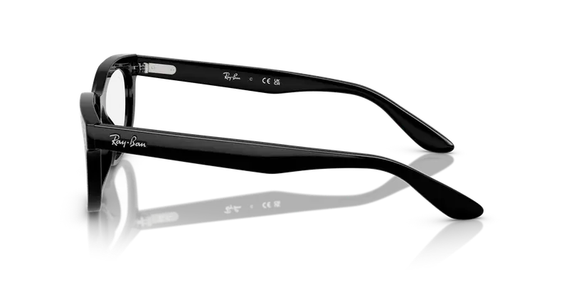 Ray - Ban Unisex RX5489 BALORETTE 2000 Montature da vista Acetato Nero Trasparente Pillow Normale miniatura 3