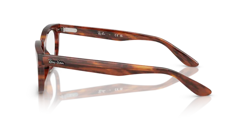 Ray - Ban Unisex RX5489 BALORETTE 2144 Montature da vista Acetato Marrone Trasparente Pillow Normale miniatura 3