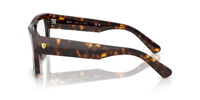 Ray - Ban Unisex RX5517M F613 Montature da vista Acetato Tartaruga Trasparente Squadrata Normale miniatura 3