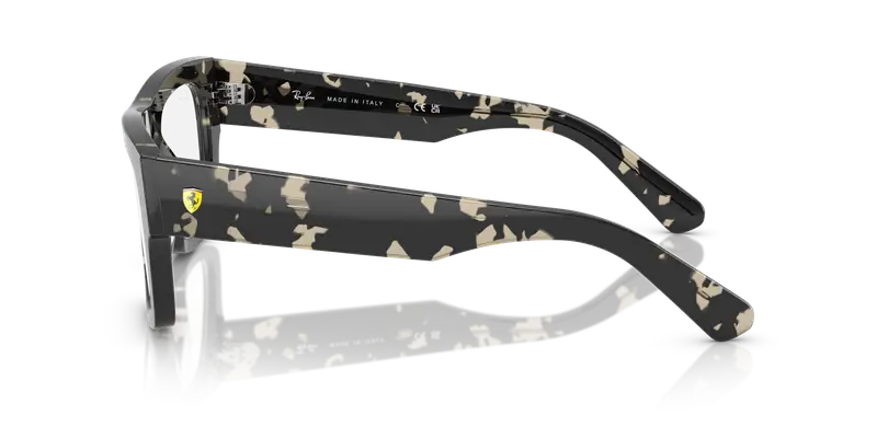 Ray - Ban Unisex RX5517M F703 Montature da vista Acetato Tartaruga Trasparente Squadrata Normale miniatura 3