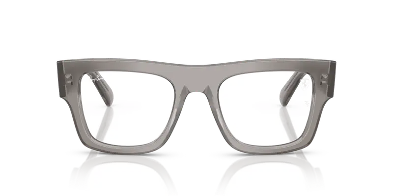 Ray - Ban Unisex RX5517M F704 Montature da vista Acetato Grigio Trasparente Squadrata Normale miniatura 2