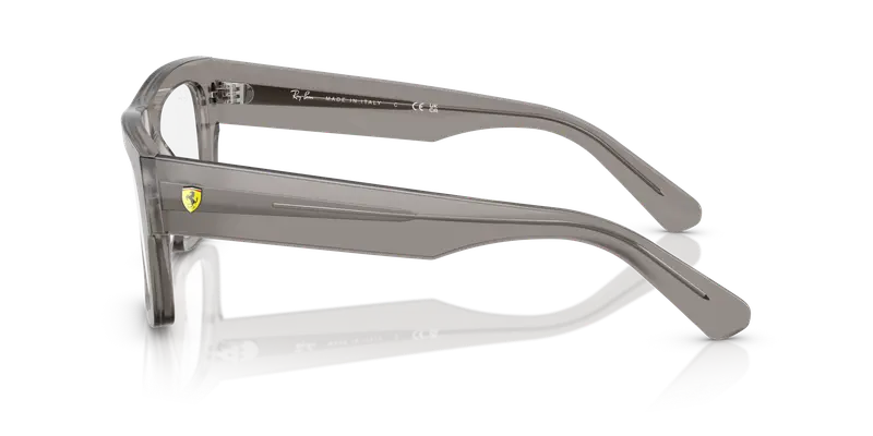 Ray - Ban Unisex RX5517M F704 Montature da vista Acetato Grigio Trasparente Squadrata Normale miniatura 3