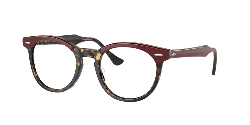 Unisex RX5598 EAGLEEYE 8250 Montature da vista Acetato Tartaruga Trasparente Squadrata Normale