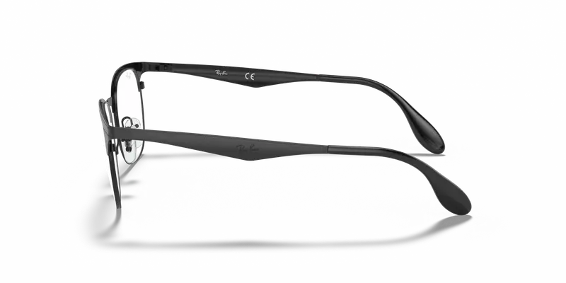 Ray - Ban Unisex RX6346 2904 Montature da vista Metallo Nero Squadrata miniatura 3